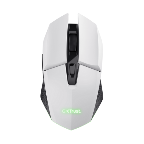 Mouse Trust GXT110W Felox cu fir,  4800 DPI, alb