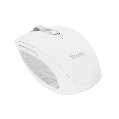 Mouse Trust Ozaa compact, rezolutie maxima 3200 DPI, interfata USB-A, USB-C, alb