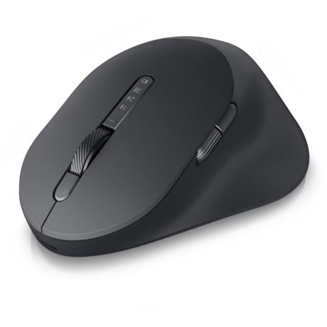 Dell Premier Rechargeable Mouse - MS900, Color: Graphite,  Connectivity: Wireless, Interface: 2.4 GHz, Bluetooth 5.1, Buttons: 7 (3 programmable), Movement Resolution: Adjustable from 800 to 8000 at increments of 200, Features: Vertical and horizontal scrolling, rechargeable battery, hyper-fast