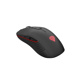 Mouse gaming wireless Gensesis Zircon 330, interfata USB, 3600 DPI, 7 butoane, iluminare RGB, negru