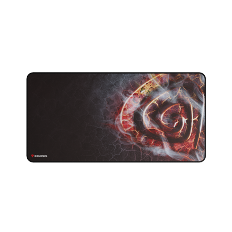 Mousepad Genesis Carbon 500 Maxi Lava G2, material cauciuc + material textil, dimensiuni 900 x 450 x 2.5 mm, multicolor