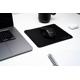 MOUSE PAD SPACER SP-PAD-S, cauciuc si material textil, cusut pe margine, 220x180x2mm, negru