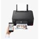 Multifunctional inkjet color CISS Canon PIXMA G3470 Black