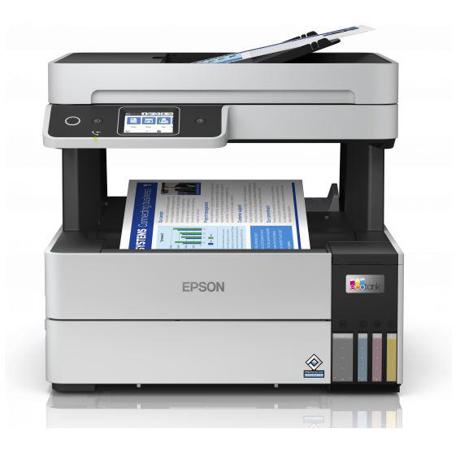 Multifunctional inkjet color Epson EcoTank CISS L6490, dimensiune A4 (Printare,Copiere, Scanare, Fax), printare borderless, viteza 37ppm alb-negru, 23ppm color, rezolutie 4800x1200 dpi, alimentare hartie 250 coli + 35 coli ADF, duplex automat ,scanner CIS rezolutie 1200x2400, Touchscreen color