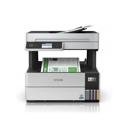 Multifunctional inkjet color Epson EcoTank CISS L6460, dimensiune A4 (Printare,Copiere, Scanare), printare borderless, viteza 37ppm alb-negru, 23ppm color, rezolutie 4800x1200 dpi, alimentare hartie 250 coli + 35 coli ADF, duplex automat ,scanner CIS rezolutie 1200x2400, Touchscreen color 6.1cm