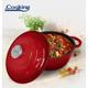 SEMIOALA FONTA+CAPAC 24x11.5CM,4L, RED LINE, COOKING BY HEINNER