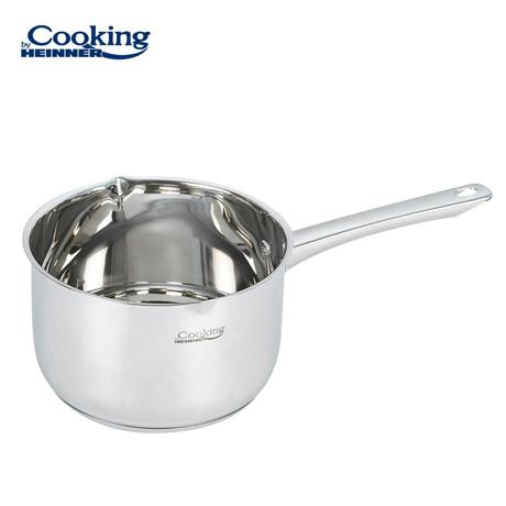 CASEROLA INOX  20x12.5 CM, 3.6 L, COOKING BY HEINNER