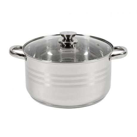 SEMIOALA INOX+CAPAC,  26x14,5 CM, 7 L, MYRA,  COOKING  BY HEINNER