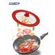CAPAC STICLA CU MARGINE DIN SILICON AJUSTABILA PE 3 DIMENSIUNI 22/24/26 CM, COOKING BY HEINNER