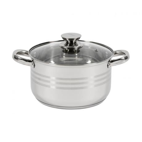 SEMIOALA INOX+CAPAC, 22X12.5 CM, 4.5 L, MYRA, COOKING  BY HEINNER 