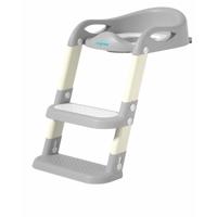 Reductor de toaleta pt copii cu scara, gri, U-Grow