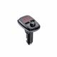 Modulator FM Serioux ABFM50, Bluetooth 5.0 , raza actiune de până la 5 m, voltaj intrare: 1x DC 12V/24V ,2 porturi USB: 1x USB DC5V 2.4A Max 1 x USB audio (pana la 32 GB), slot MicroSD (pana la 32 GB), format muzica: MP3/WMA/WAV, frecvența FM: 87.5MHz - 108.0MHZ, microfon incorporat , functii