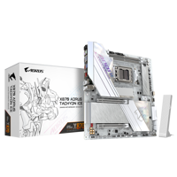 Placa de Baza GIGABYTE X870 AORUS ACHYON ICE AM5, 2x DDR5, 1x USB4, 1x HDMI, 1x Front HDMI, 1x PCIE x16, 3x M.2, 4x SATA 6GB/s, ATX