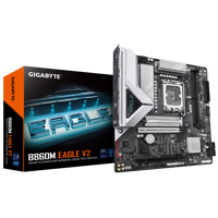 Placa de Baza GIGABYTE B860M EAGLE V2 LGA1851, 2x DDR5, 1x HDMI 1x DP, 1x PCIE 5.0 x16 1x PCIE 4.0 x16, 2x M.2, 4x SATA 6GB/s, mATX
