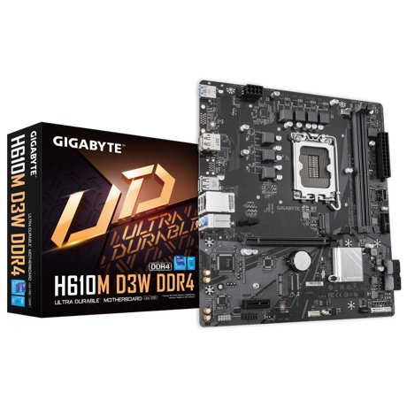 Placa de bază Gigabyte H610M D3W DDR4 LGA1700