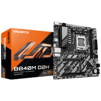 Placa de Baza GIGABYTE B840M D2H AM5, 2x DDR5, 1x HDMI, 1x PCIE 4.0 x16 1x PCIE 3.0 x16, 2x M.2, 4x SATA 6GB/s, mATX