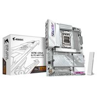 Placa de Baza GIGABYTE X870E AORUS ELITE WIFI7 ICE AM5, 4x DDR5, 2x USB4 1x HDMI 1x front HDMI, 1x PCIE 5.0 x16 1x PCIE 4.0 x16 1x PCIE 3.0 x16, 4x M.2, 4x SATA 6GB/s, ATX