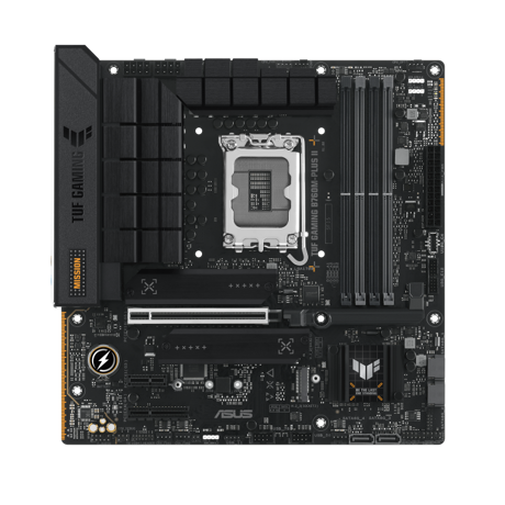 ASUS TUF GAMING B760M-PLUS II. Processor manufacturer: Intel, Processor socket: LGA 1700, Compatible processor series: Intel® Celeron®, Intel® Pentium® Gold, Intel® Core™ i3, Intel® Core™ i5, Intel® Core™.... Supported memory types: DDR5-SDRAM, Maximum internal memory: 192 GB, Memory slots type