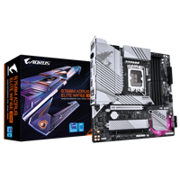 Placa de Baza GIGABYTE B760M AORUS ELITE WIFI6E GEN5 LGA1700, 4x DDR5, 1x HDMI 1x DP, 1x PCIE 5.0 x16 1x PCIE 4.0 x16, 2x M.2, 4x SATA 6GB/s, mATX