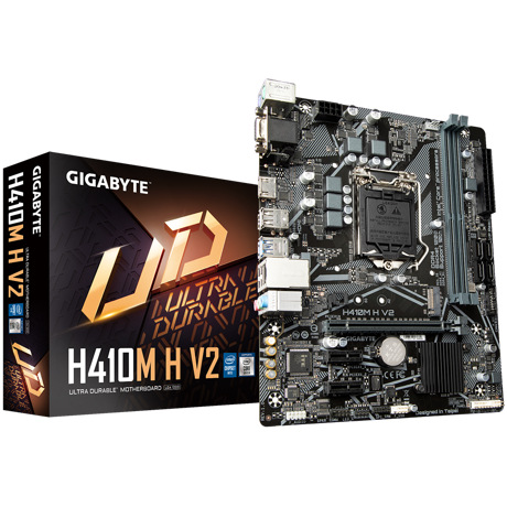 Placa de baza Gigabyte H410M H V2, LGA 1200