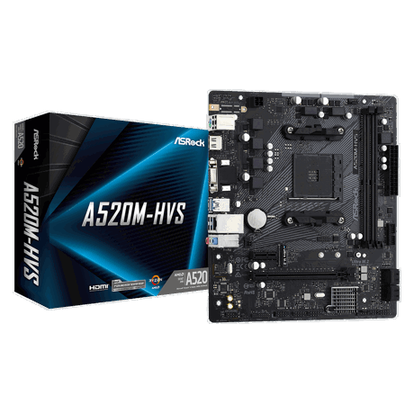 Placa de baza ASRock A520M-HVS, Socket AM4
