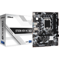 Placa de baza Asrock B760M-HDV/M.2 DDR4, 2x DDR4