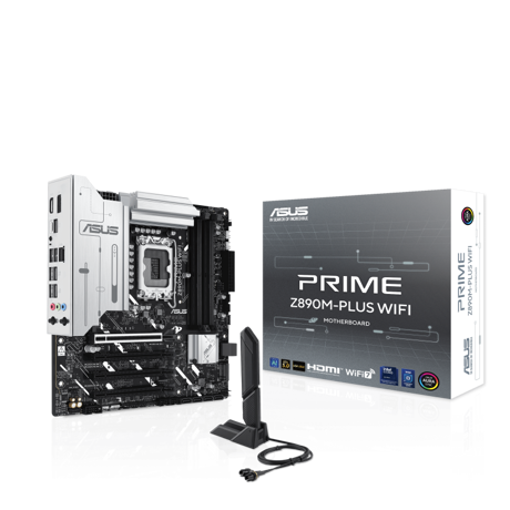Placa de Baza ASUS PRIME Z890M-PLUS WIFI LGA1851