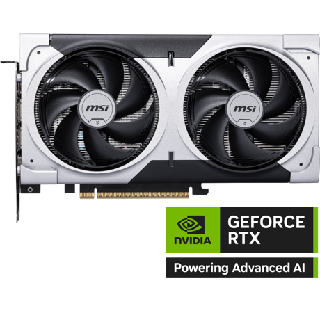 Placa Video MSI GEFORCE RTX 5060 TI VENTUS 2X OC PLUS 8GB GDDR7 128 bit, PCIE 5.0, 3x DP 1x HDMI