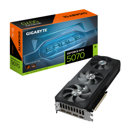 Placa Video GIGABYTE GEFORCE RTX 5070 EAGLE OC SFF 12GB GDDR7 192 bit, PCIE 5.0, 3x DP 1x HDMI