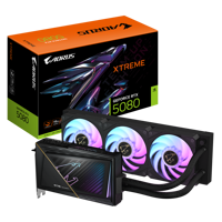 Placa Video GIGABYTE AORUS GEFORCE RTX 5080 XTREME WATERFORCE 16GB GDDR7 256 bit, 3x DP 1x HDMI