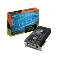 Placa Video GIGABYTE GEFORCE RTX 5060 EAGLE OC 8GB GDDR7 128 bit, PCIE 5.0, 3x DP 1x HDMI