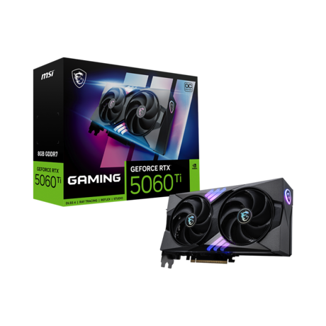 Placa Video MSI GEFORCE RTX 5060 TI GAMING OC 8GB GDDR7 128 bit, PCIE 5.0, 3x DP 1x HDMI