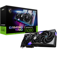 Placa Video MSI GEFORCE RTX 5080 16G GAMING TRIO OC GDDR7 256bit, 3x DP 1x HDMI