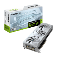 Placa Video GIGABYTE GEFORCE RTX 5070 TI EAGLE OC ICE SFF 16GB GDDR7 256 bit, PCIE 5.0, 1x HDMI 3x DP