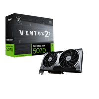 Placa Video MSI GEFORCE RTX 5070 12G VENTUS 2X OC GDDR7 192 bit, PCIE 5.0, 3x DP 1x HDMI