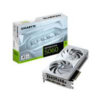 Placa Video GIGABYTE GEFORCE RTX 5060 EAGLE OC ICE 8GB GDDR7 128 bit, PCIE 5.0, 3x DP 1x HDMI