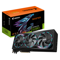 Placa Video GIGABYTE AORUS GEFORCE RTX 5080 MASTER 16GB GDDR7 256 bit, 3x DP 1x HDMI