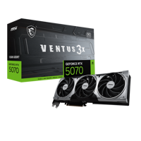 Placa video MSI GeForce RTX 5070 12G VENTUS 3X OC