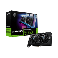 Placa Video MSI GEFORCE RTX 5060 8G GAMING OC GDDR7 128 bit, PCIE 5.0, 3x DP 1x HDMI