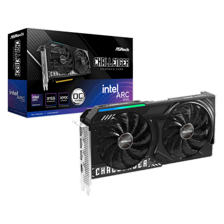 Placa Video ASROCK INTEL ARC B580 CHALLENGER 12GB OC GDDR6 192 bit