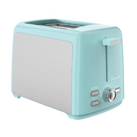 Prajitor de paine Fram FTP-8007SSGR, 800 W, 2 felii, 7 niveluri rumenire, Verde