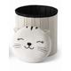 Taburet figurina Pisica cu capac detasabil, 30x37.5 cm