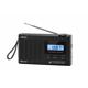 Radio cu ceas Akai APR-600 cu baterii 3x AAA, bluetooth 5.0, 0.8W, negru