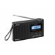 Radio cu ceas Akai APR-600 cu baterii 3x AAA, bluetooth 5.0, 0.8W, negru