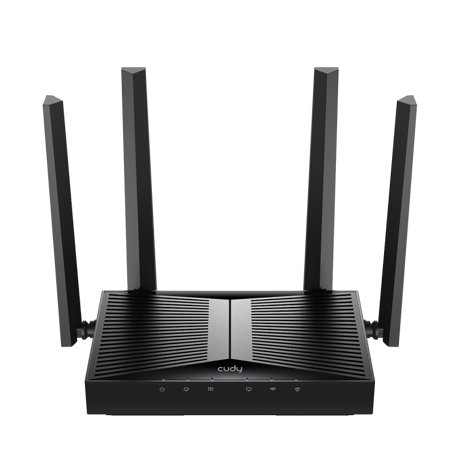 WR3600H CUDY Router BE3600 2.5G Dual Band Wi-Fi 7, Chipset Broadcom, standard 802.11be/ax/ac/a/b/g/n, 2882Mbps la 5GHz + 688Mbps la 2.4GHz, 1 x 2.5Gbps WAN Port, 4 x porturi 10/100/1000Mbps, 4 x 5dBi antene fixe, WiFi router/AP/ Repeater/WISP Mode, PPTP/L2TP/OpenVPN/WireGuard, MLO, MU-MIMO, Guest network