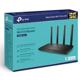 TP-LINK Wireless Router AX1500 WI-FI6, DUAL-BAND, ARCHER AX12; Standarde wireless: IEEE 802.11ax/ac/n/a 5 GHz, IEEE 802.11n/b/g 2.4 GHz, viteze wireless: 5 GHz: 1201 Mbps (802.11ax) 2.4 GHz: 300 Mbps (802.11n), 4 x antene fixe, mod router, mod access point, interfata: 1× port WAN Gigabit, 3× porturi