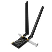 Adaptor wireless TP-Link, Archer TXE72E, AX5400, 2 x antene externe Dual-Band 5Ghz, 2.4 Ghz, PCI-E WI-FI 6E dimensiuni: 55 × 36 × 11.5 mm, Bluetooth 5.2.