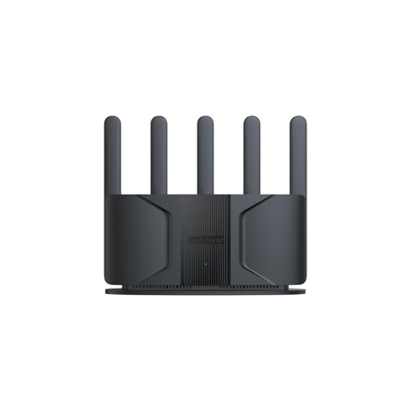 Router wireless Hikvision DS-3WR30X-V AX3000, 5 antene 2.4G: 4dBi; 5G: 5dBi, wireless standard: IEEE 802.11a/n/ac/ax @5GHz; IEEE 802.11b/g/n/ax @2.4GHz, interfata: 1 × 10/100/1000 Mbps Adaptive WAN Port 3 × 10/100/1000 Mbps Adaptive LAN Ports, dimensiuni: 245 mm x 214 mm x 50 mm, greutate: 0.400kg.