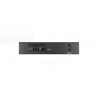 D-Link DSR-250v2 5 Port Gigabit VPN Router, interfata: 1 x 10/100/1000 Mbps WAN port, 3 x 10/100/1000 Mbps LAN ports, 1 x 10/100/1000 Mbps configurabil, 1 x USB 3.0, 1 x RJ-45 Console, Firewall Throughput:  950 Mbps, VPN Throughput: 200 Mbps, consum maxim: 14.4 W, dimensiuni: 190 x 120 x 38 mm.
