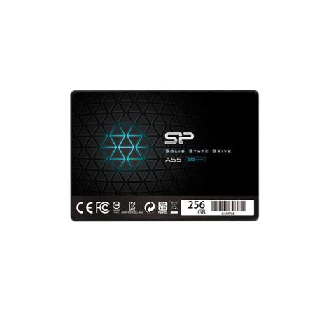 Silicon Power Ace A55. SSD capacity: 256 GB, SSD form factor: 2.5", Data transfer rate: 6 Gbit/s, Component for: Laptop